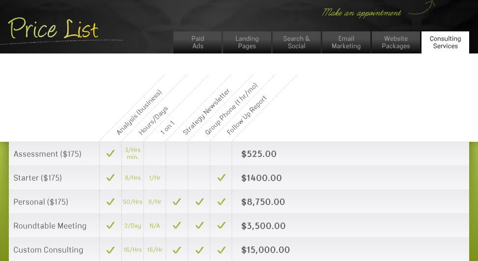   Consulting Services