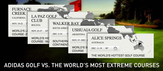 Adidas vs the worlds most extreme golf courses