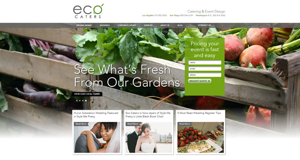 Organic Caterers Eco Caters